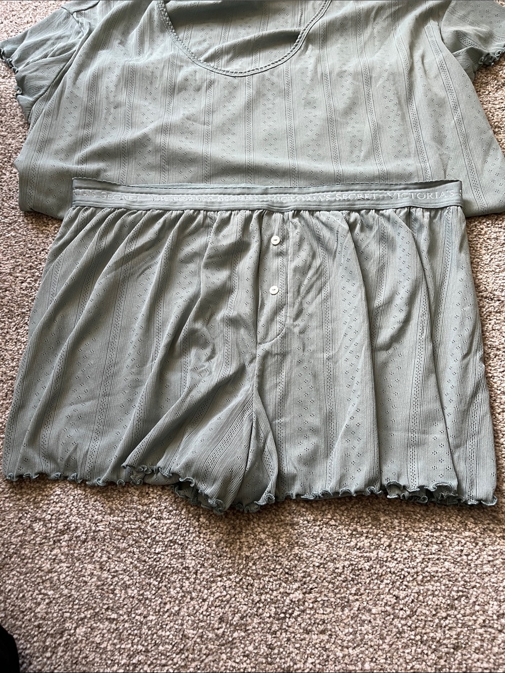 Victoria’s Secret Short Sleeve Pajama Set - Size XLarge - Picture 4 of 5